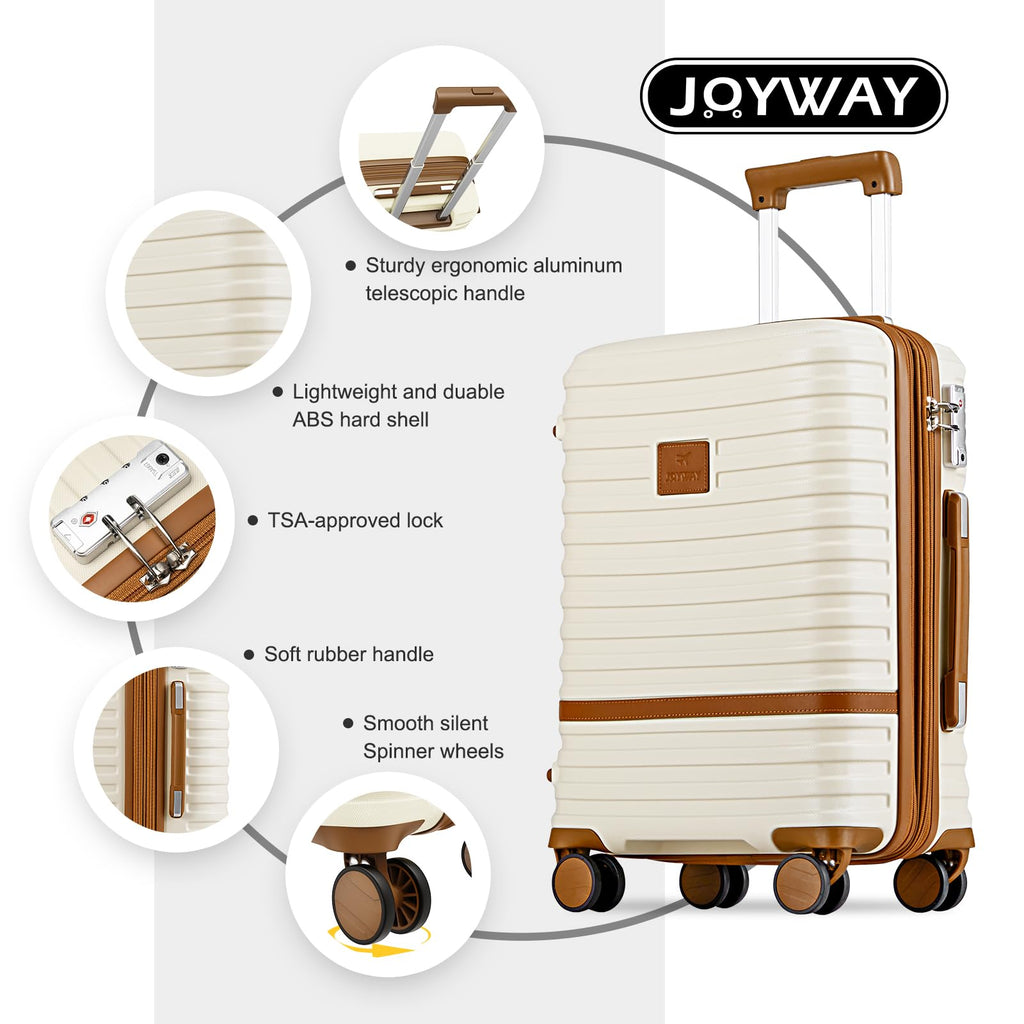 20 Inch Expandable Spinner Wheel Hard Shell Luggage Set with TSA Lock A694