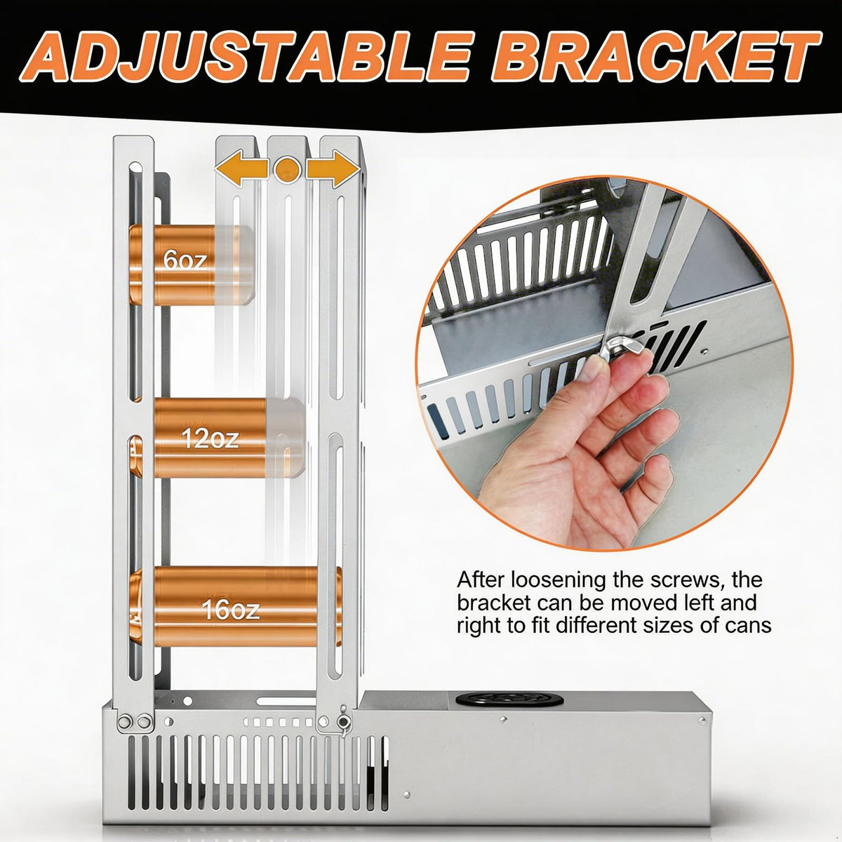 Electric Can Crusher, 8oz&12oz&16oz Automatic R114704