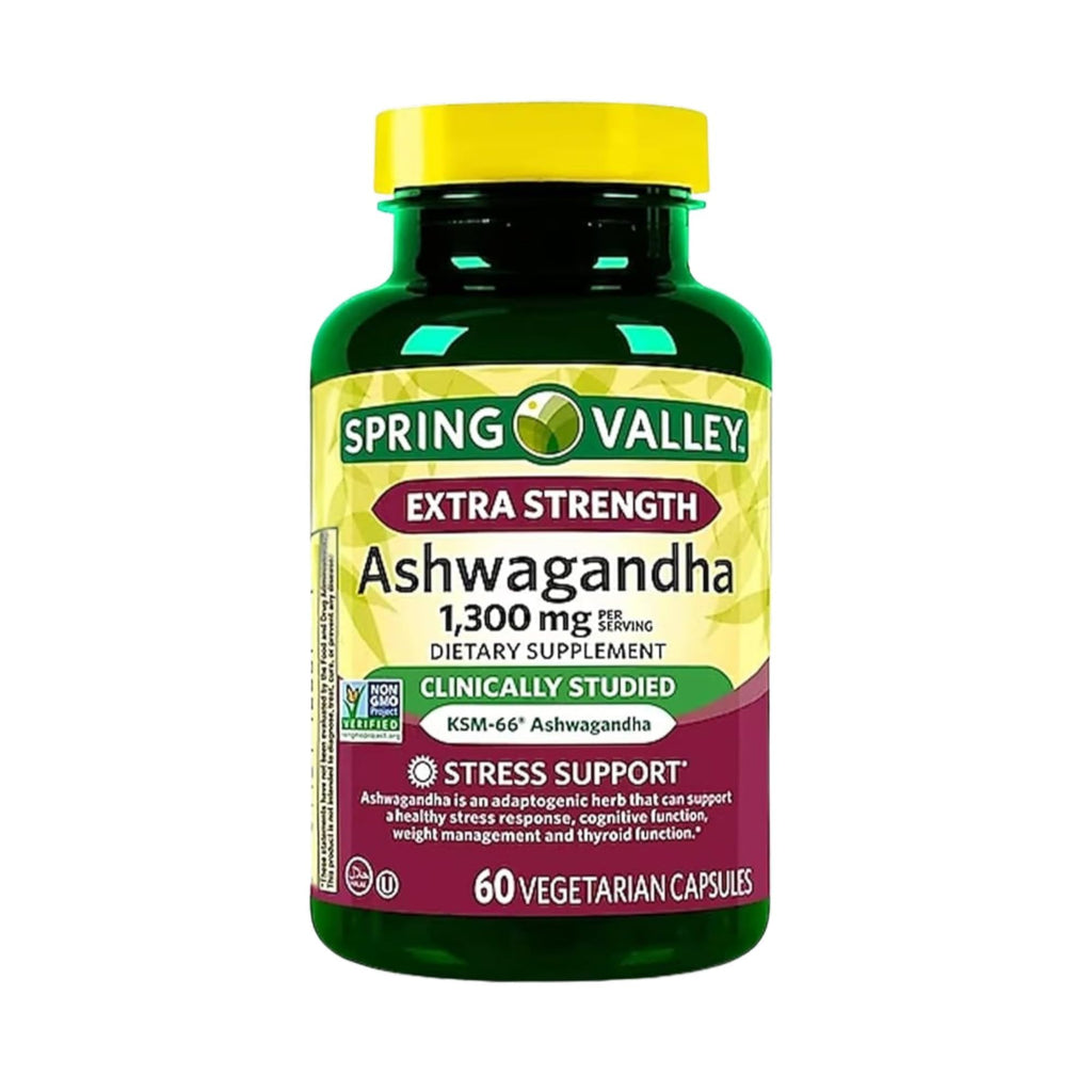 Ashwagandha 1300 mg 60 Vegetarian Capsules P77200