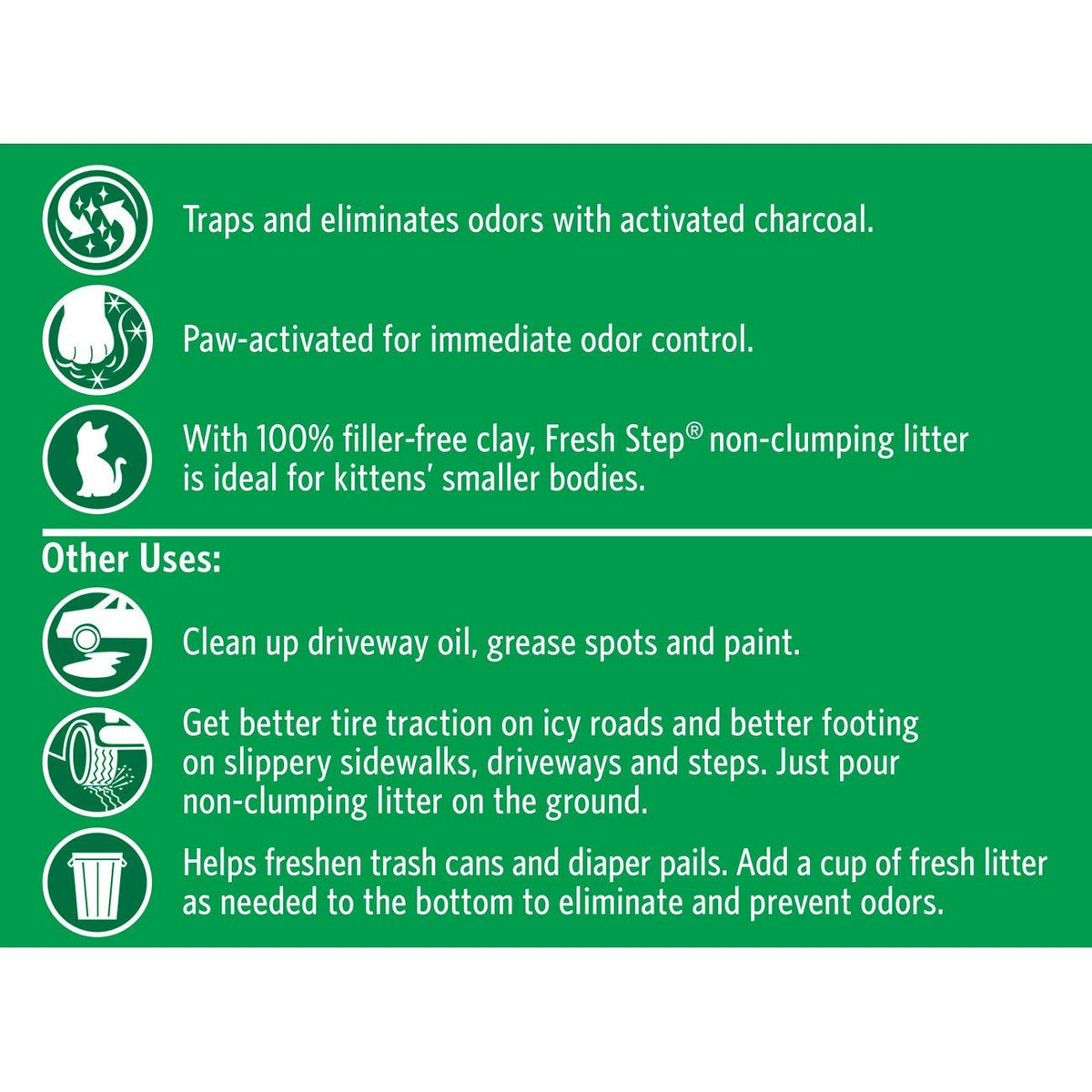 Non Clumping Cat Litter With 7-Day Odor Control, 14 lb. Bag X339