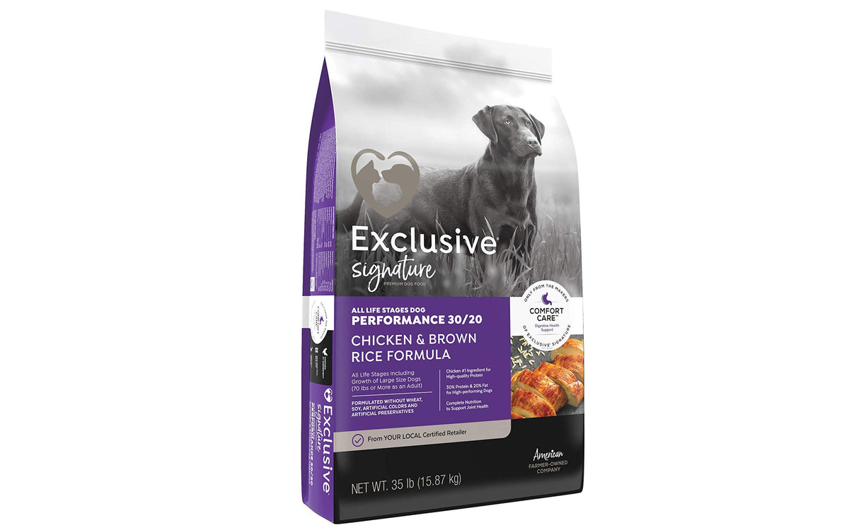 Chicken & Brown Rice Dog Food W7421