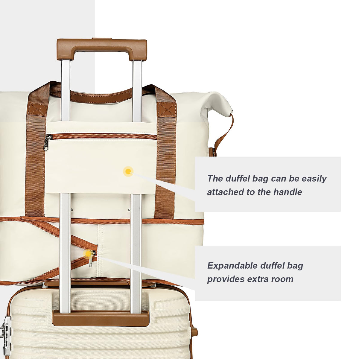 20 Inch Expandable Spinner Wheel Hard Shell Luggage Set with TSA Lock A694