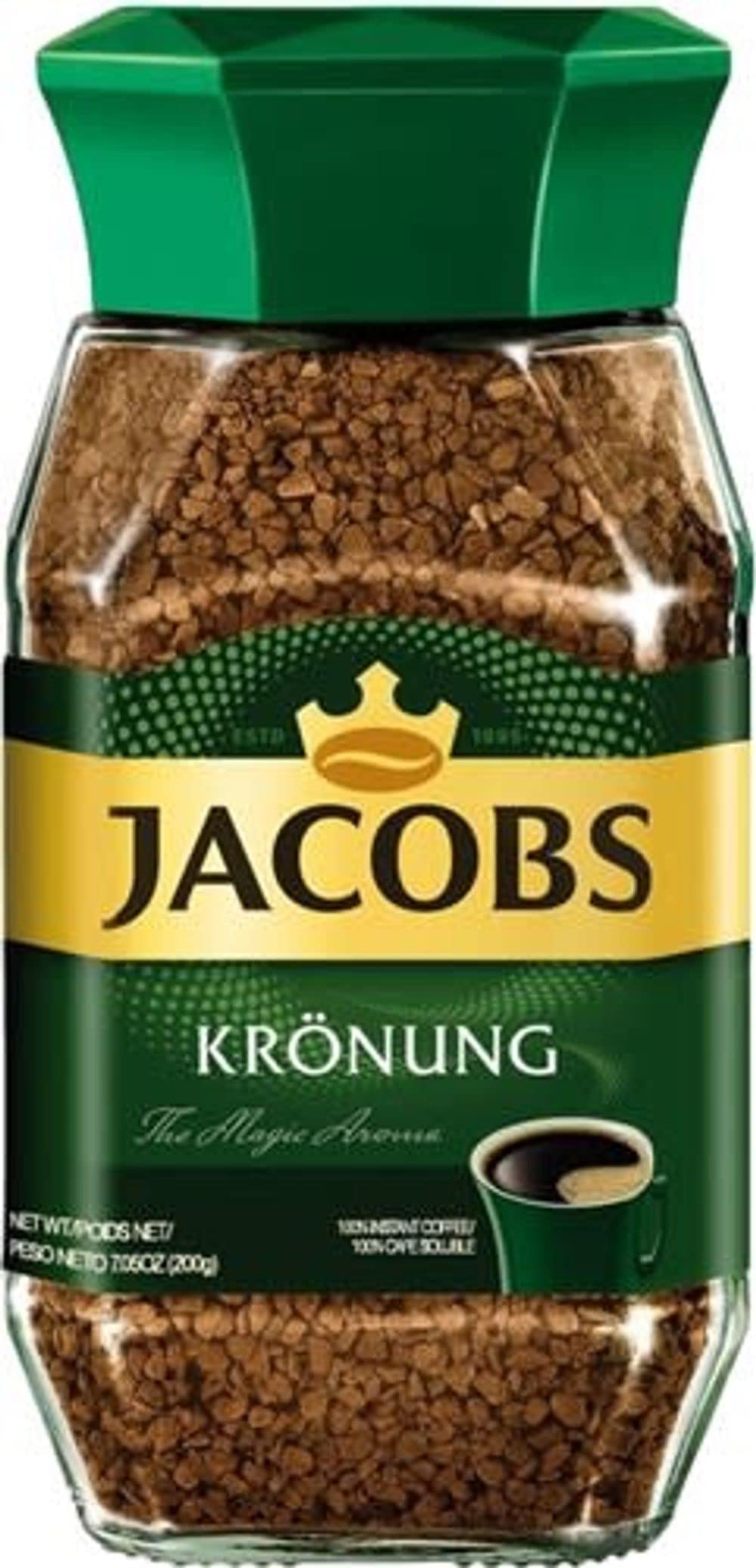 Instant Coffee 200 Gram (Pack of 6) Y55966