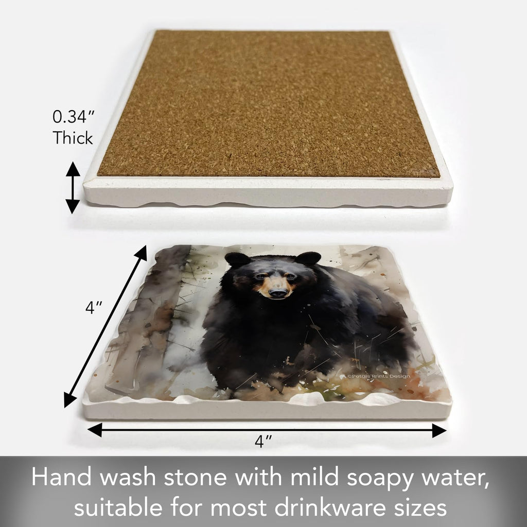 Black Bear Coasters D372