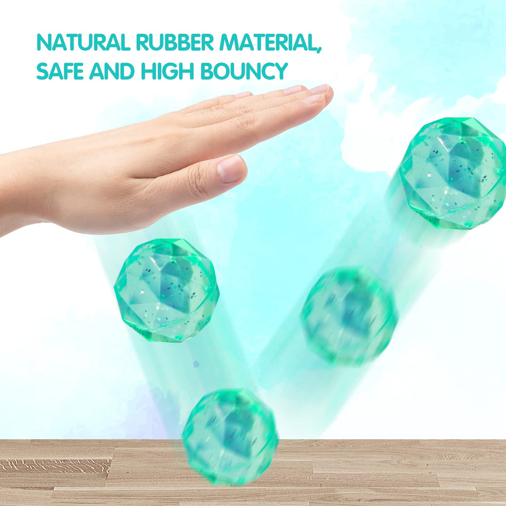 24 Pieces Bouncy Balls 32mm 6 Styles F448
