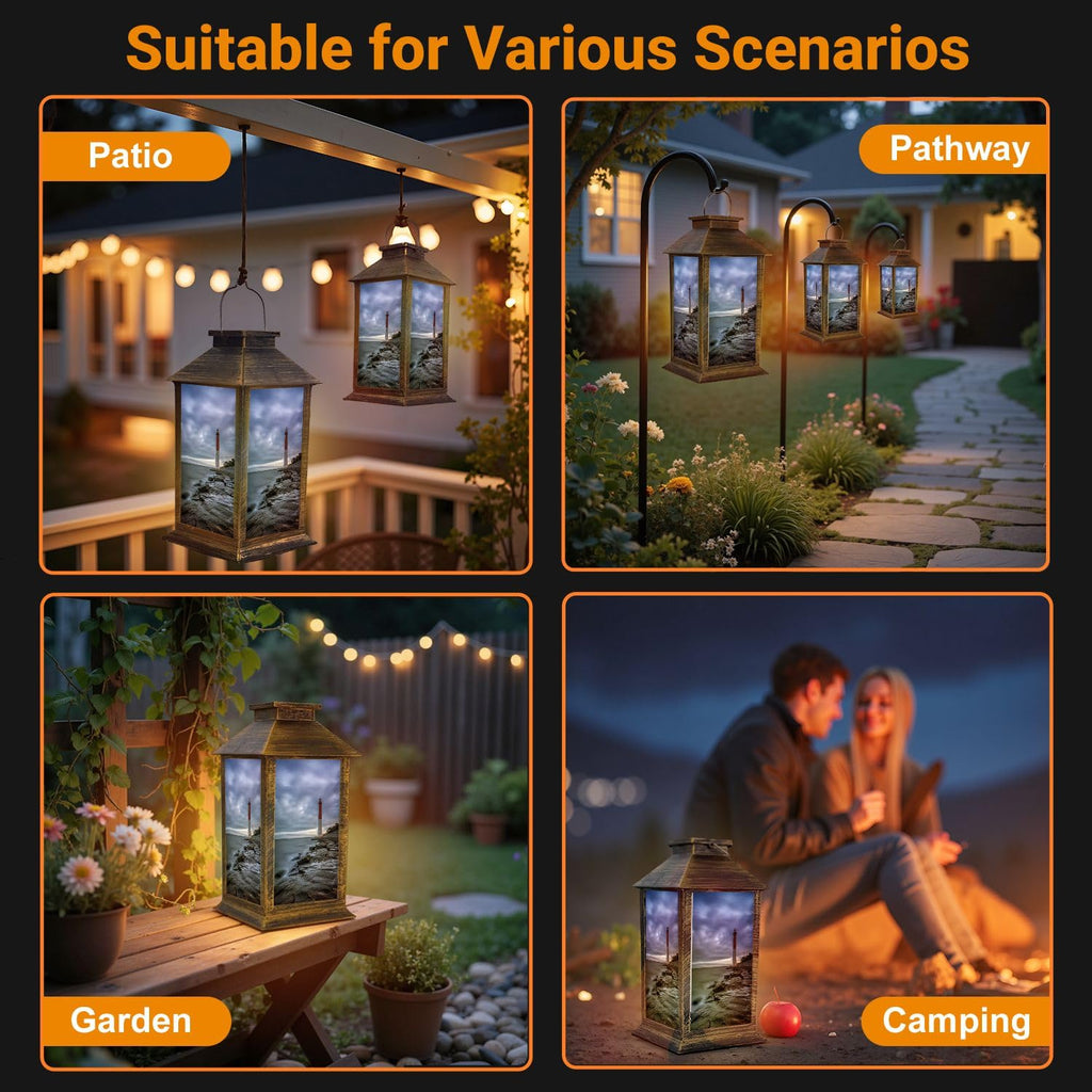 Waterproof LED Solar Lantern M971