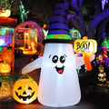 5 FT Halloween Inflatables Ghost with Built-in LEDs H7353