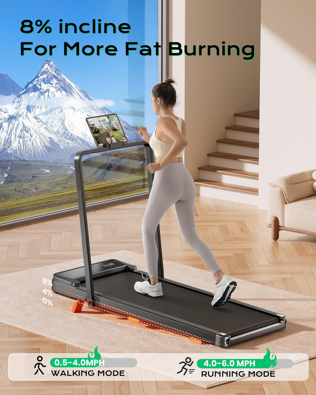 Walking Pad with Incline O379