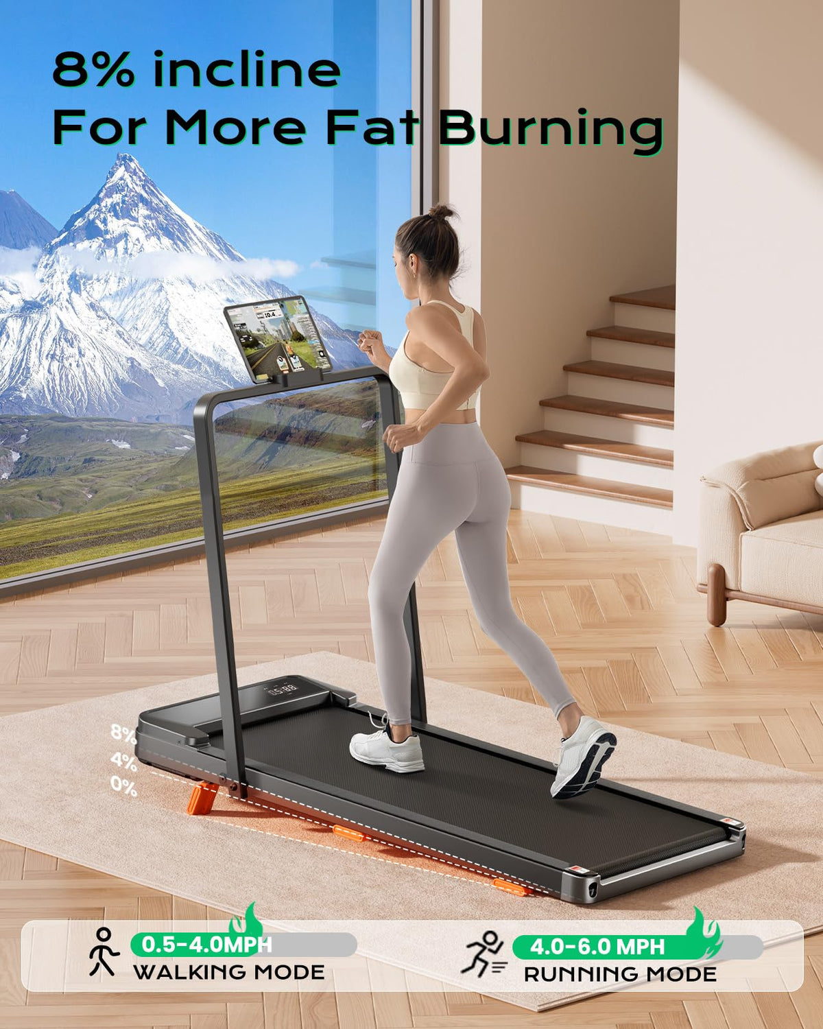 Walking Pad with Incline O379