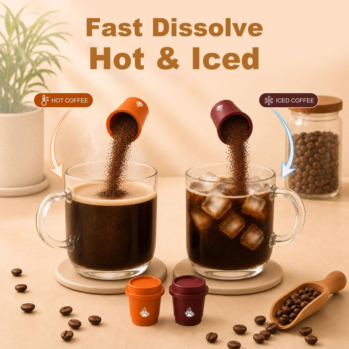 Freeze Dried Instant Coffee 60 Servings G720979