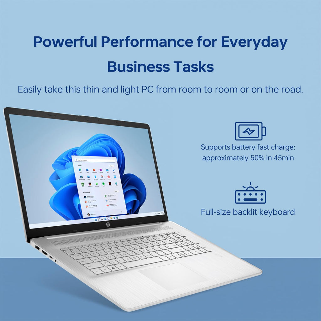 17.3" HD+ Touchscreen Laptop, Intel Core i7, 32GB RAM, 1TB SSD, Silver J440