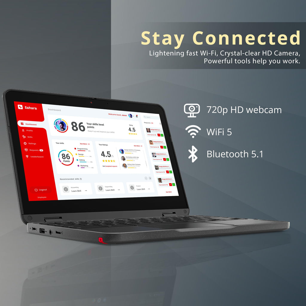 11.6" 2-in-1 Touchscreen Chromebook X75998
