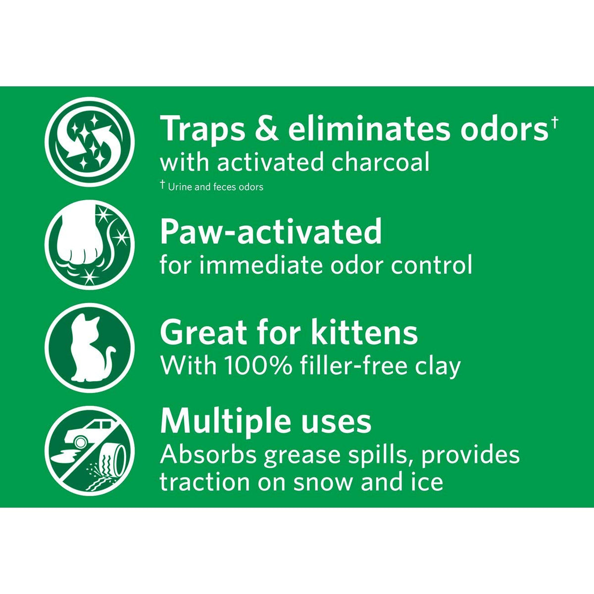 Non Clumping Cat Litter With 7-Day Odor Control, 14 lb. Bag X339