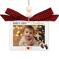 Baby's First Christmas Photo Frame Ornament X138