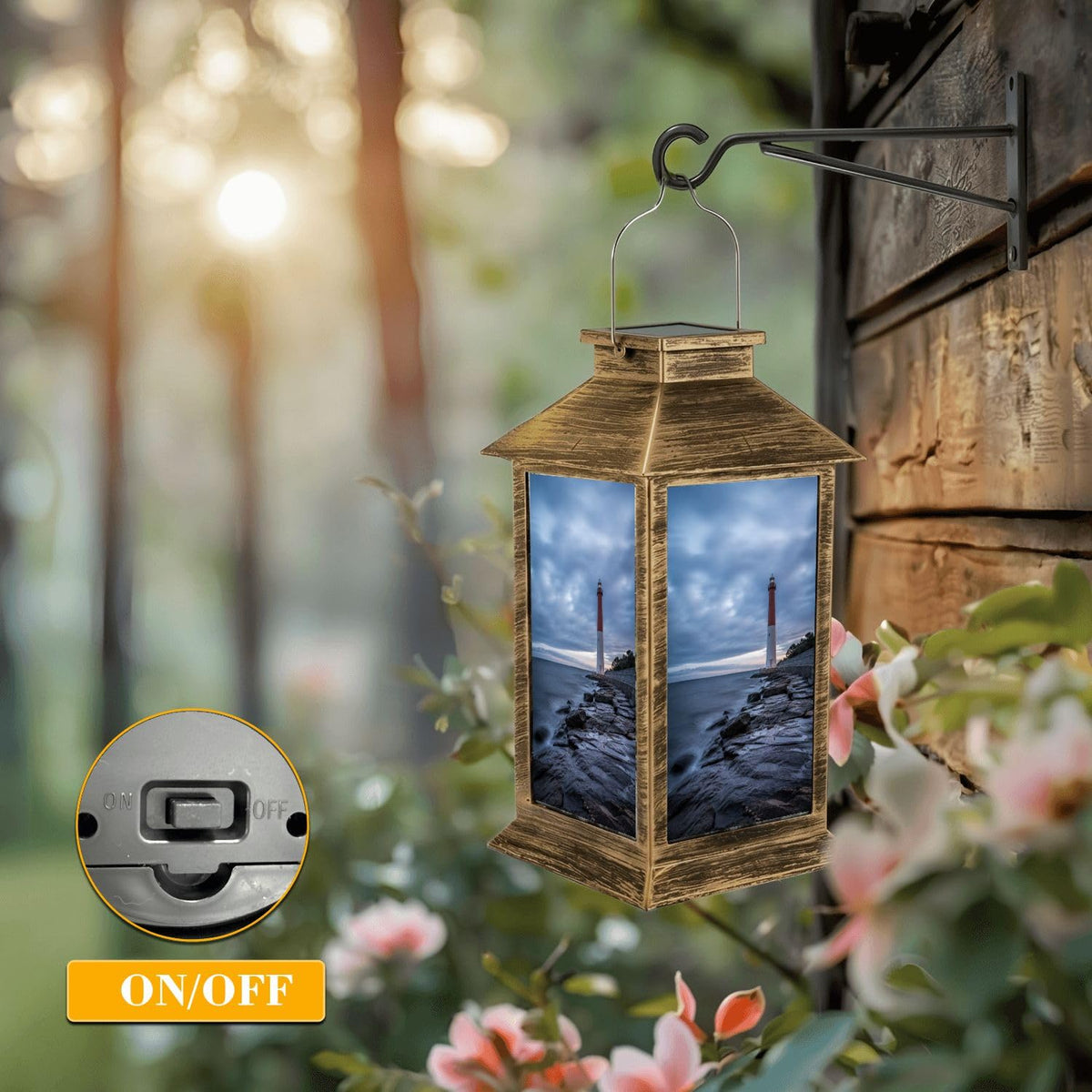 Waterproof LED Solar Lantern M971