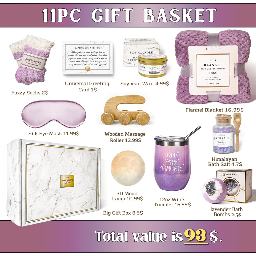 11 Pc Gift Baskets A40091