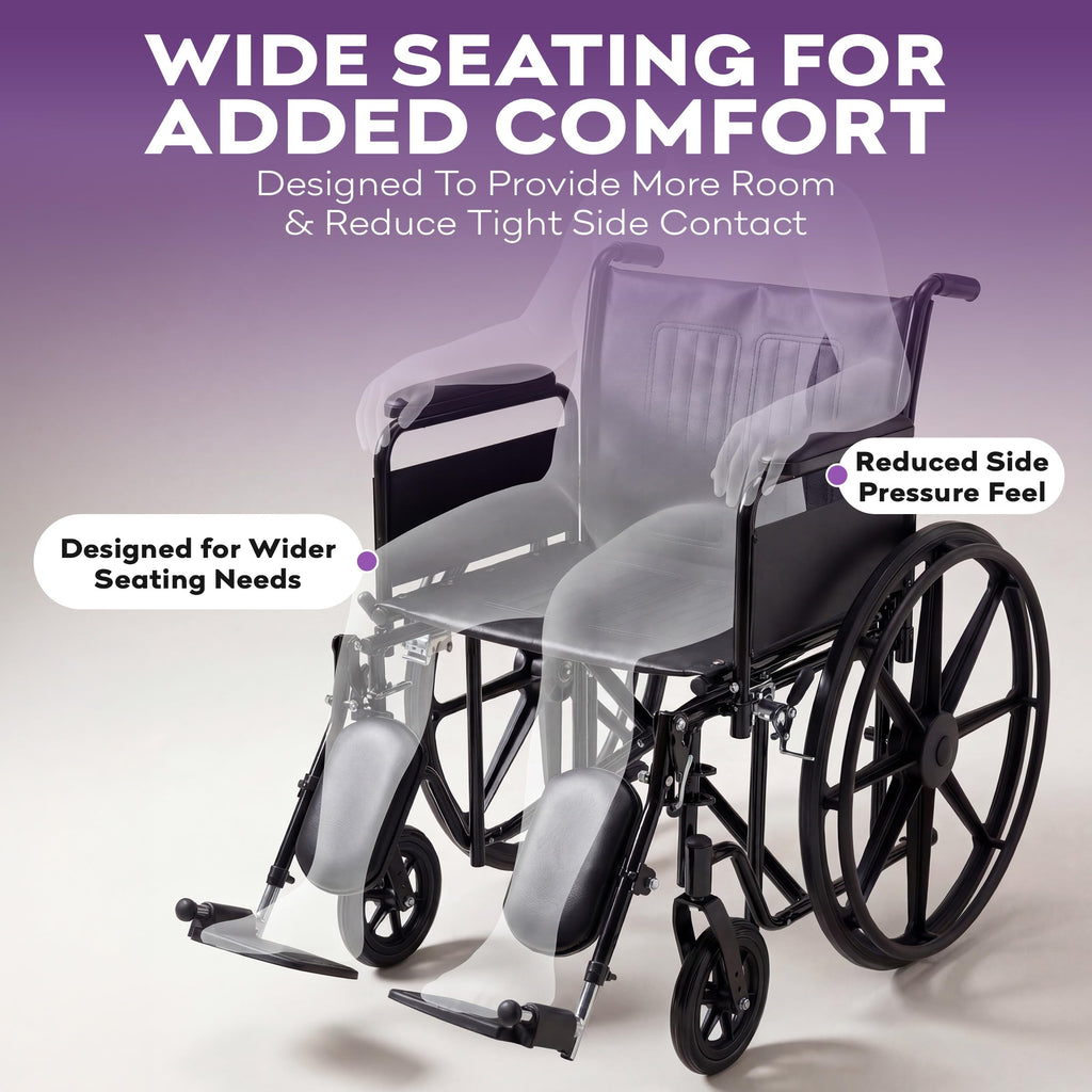 Heavy Duty Bariatric Wheelchair 700lb 28” Seat Width W247