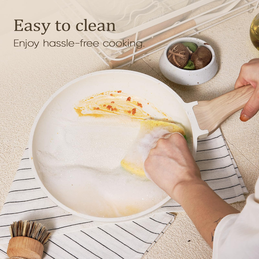 21 Pc Nonstick Cookware Set with Egg Pan N7765