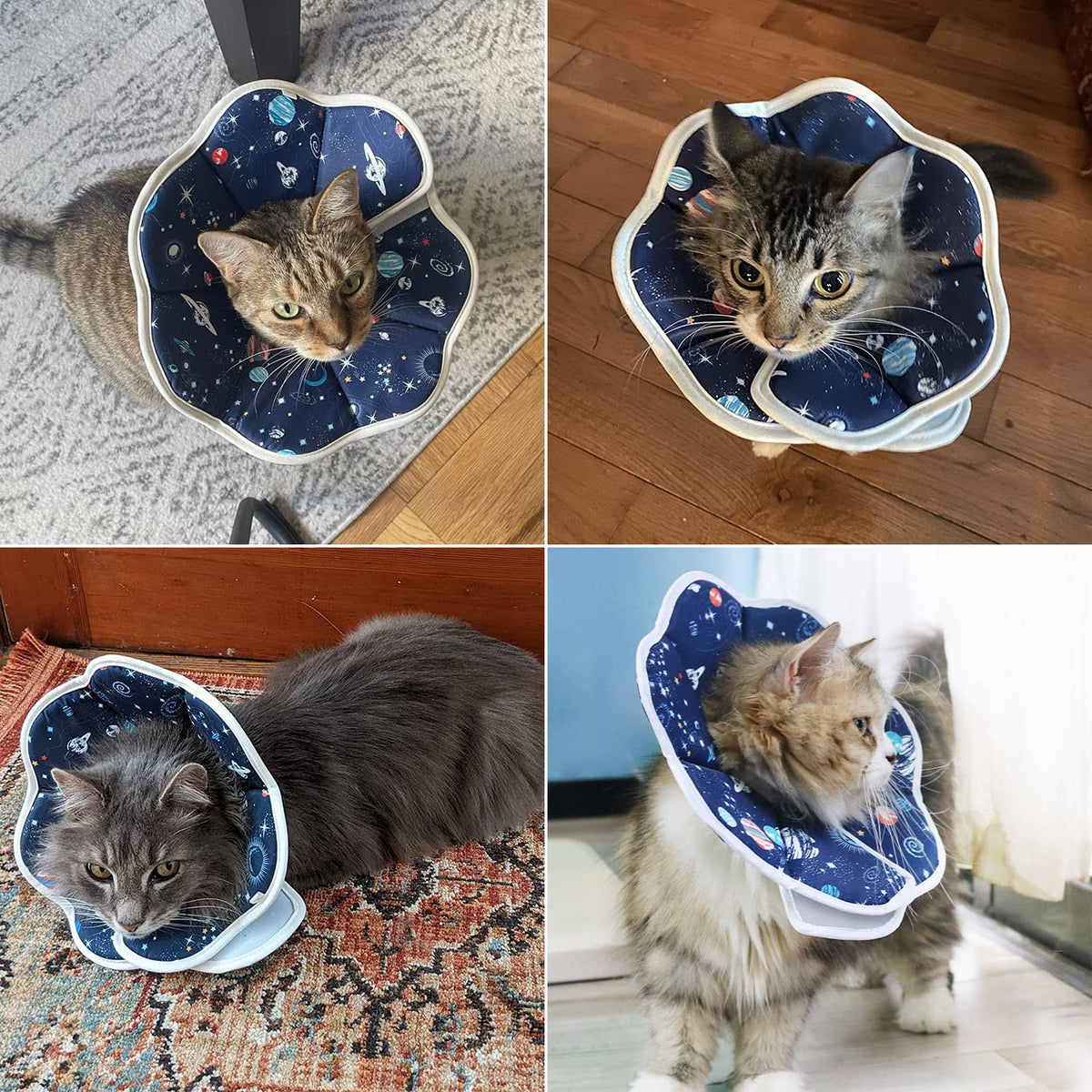 Adjustable Soft Cat Recovery Collar U385833