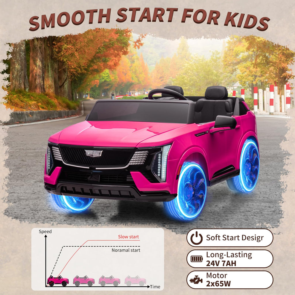 24V Battery Powered Electric Ride On Car 2 Seater H715106