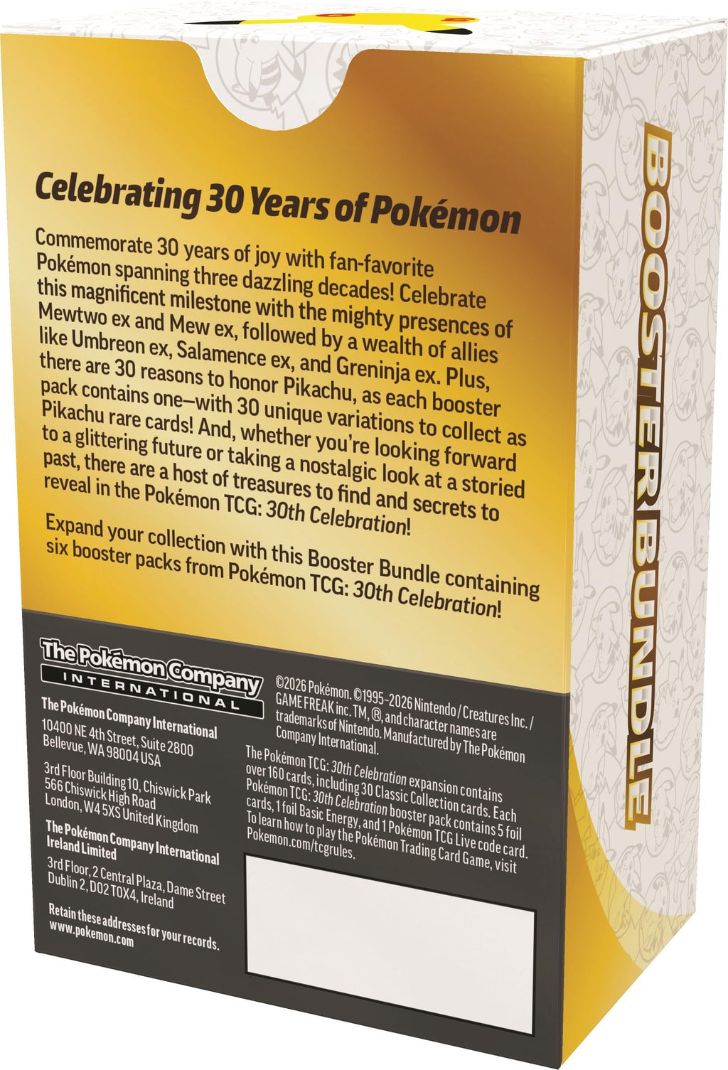 Pokémon TCG Booster Bundle W76012
