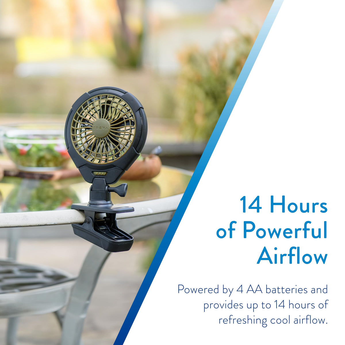 5 in Battery Powered Clip Fan Z668