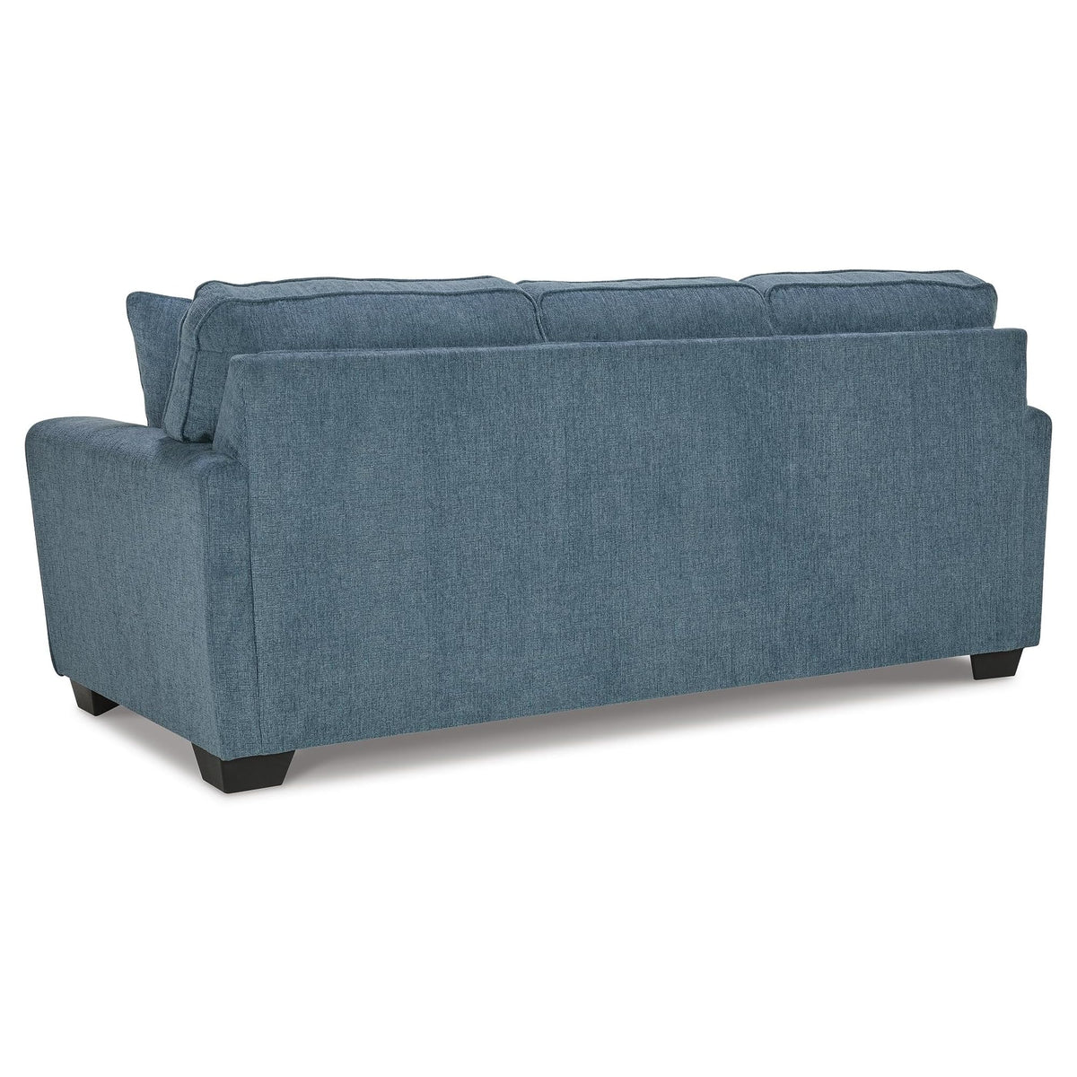 Blue Chenille 3 Seater Couch O37937
