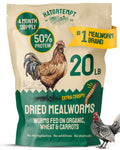 20lb Dried Mealworms Chicken Feed Z992