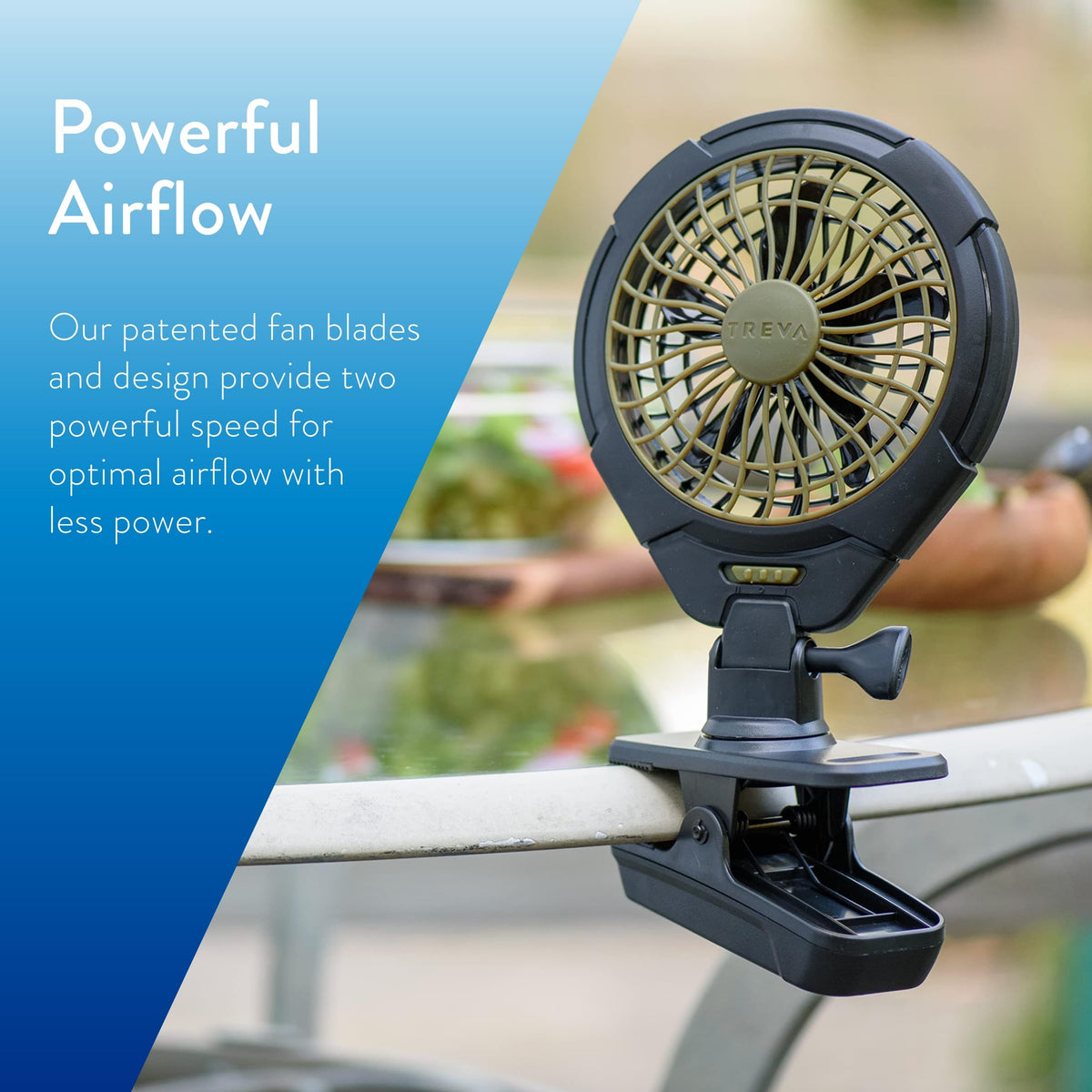 5 in Battery Powered Clip Fan Z668