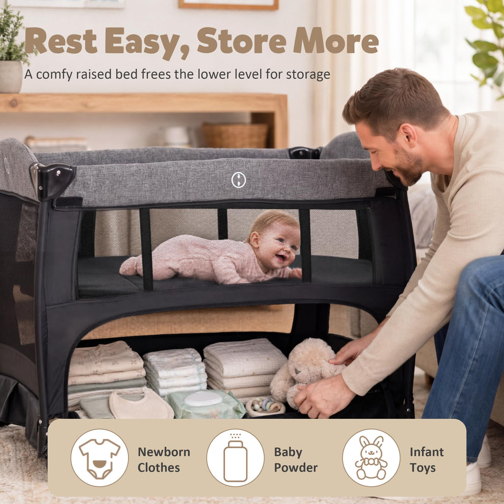 Baby Pack and Play with Bassinet A193813