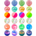 24 Pieces Bouncy Balls 32mm 6 Styles F448