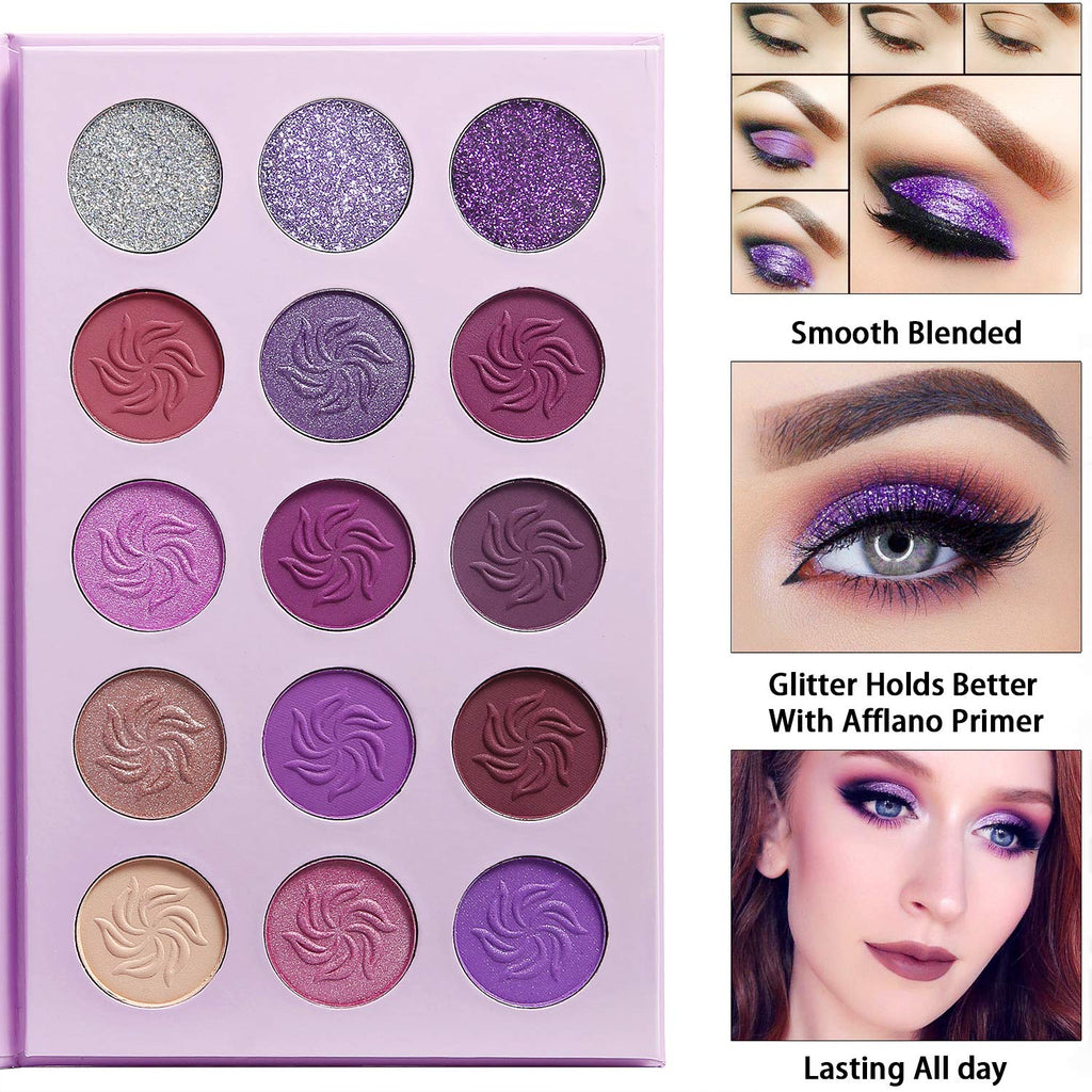Purple Pink Eyeshadow Palette F1398