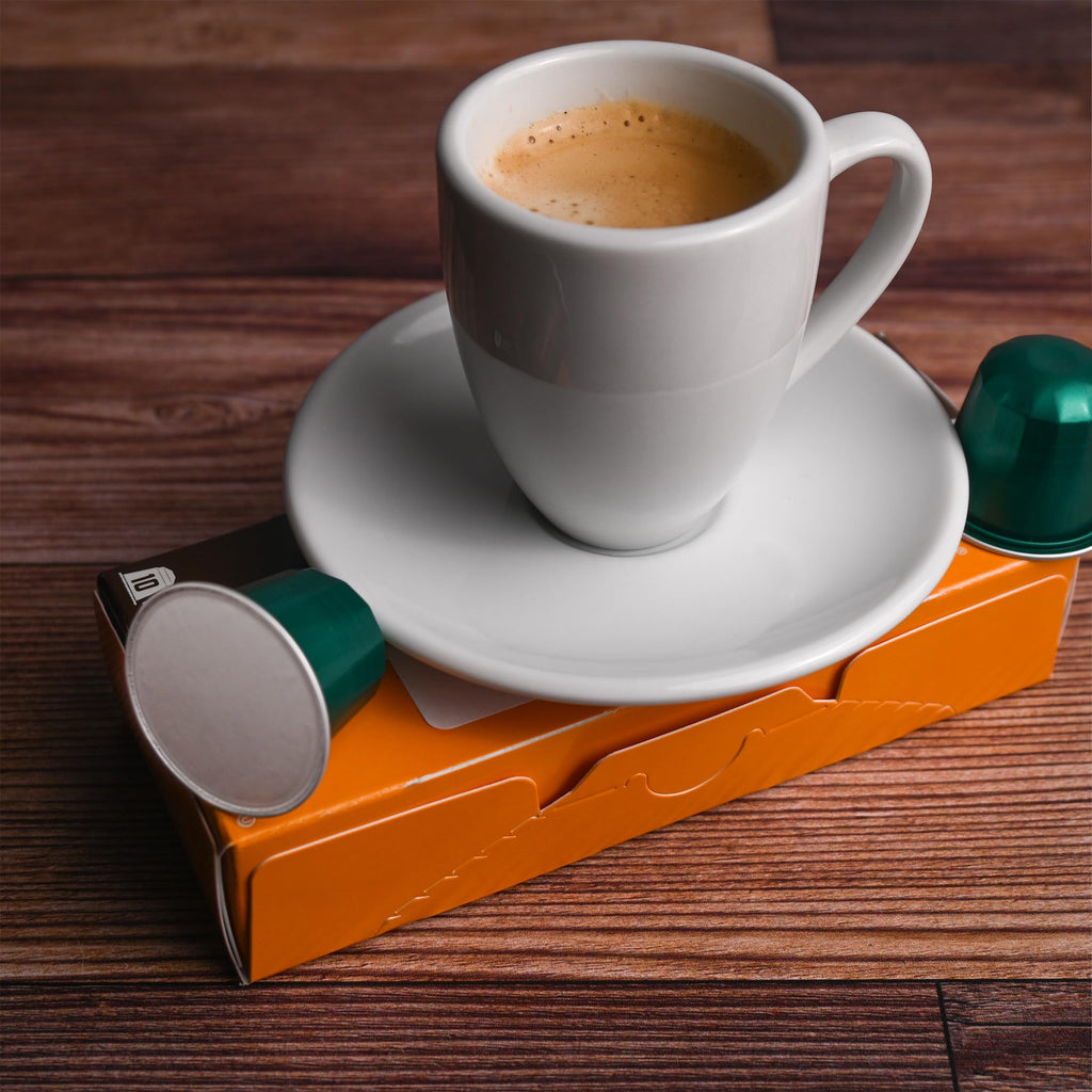 Organic Espresso Capsules for Nespresso OriginalLine, 120 Aluminum Capsules N7515