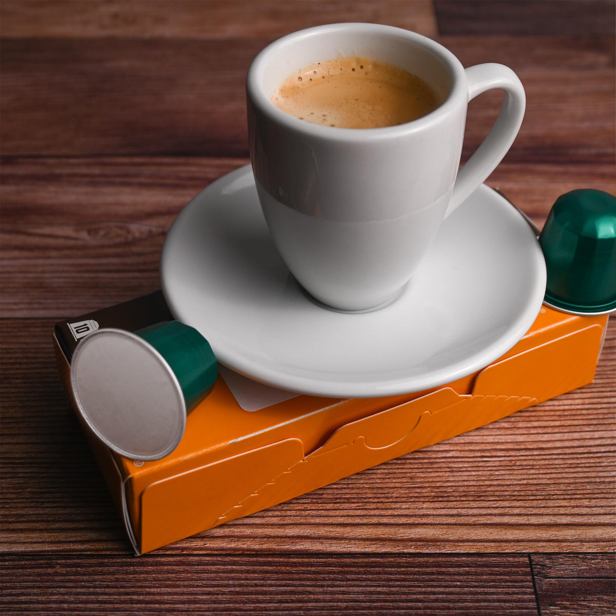 Organic Espresso Capsules for Nespresso OriginalLine, 120 Aluminum Capsules N7515