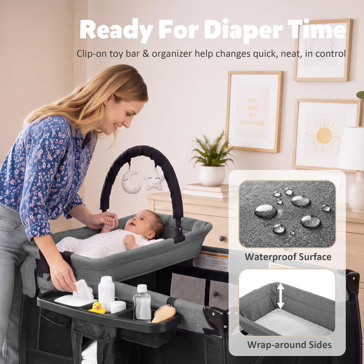 Baby Pack and Play with Bassinet A193813