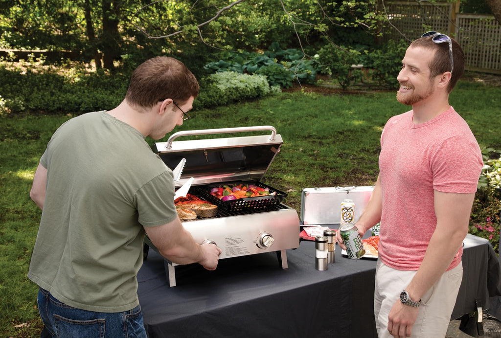 Portable 2-Burner Outdoor Gas Grill W120