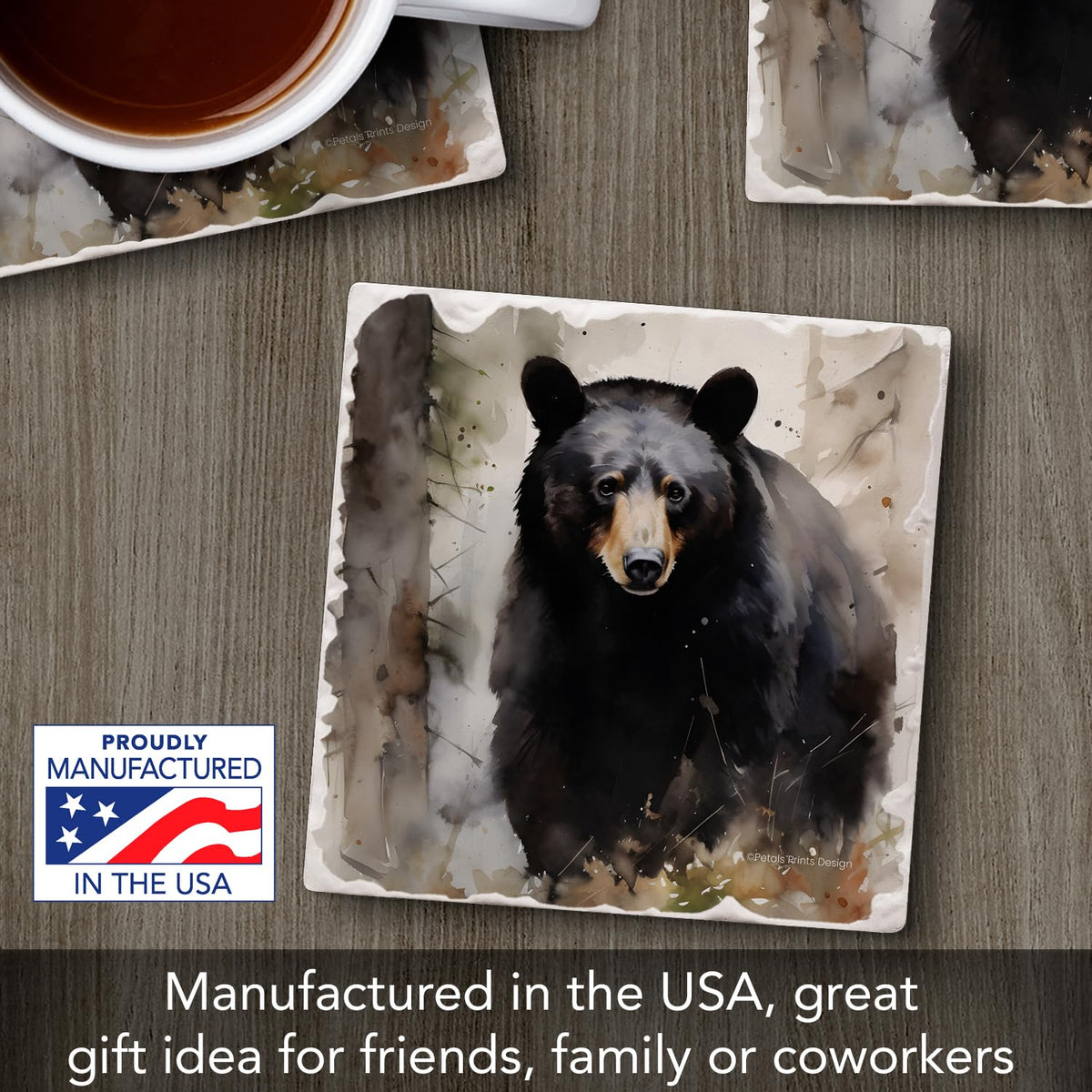 Black Bear Coasters D372