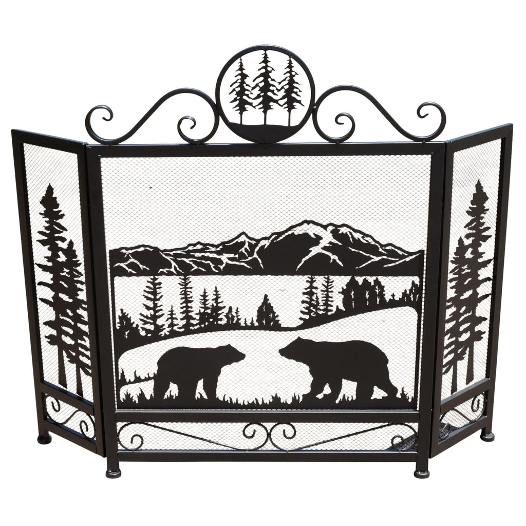 3-Panel Fireplace Screen L2602