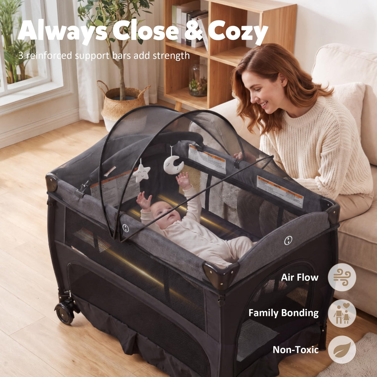 Baby Pack and Play with Bassinet A193813