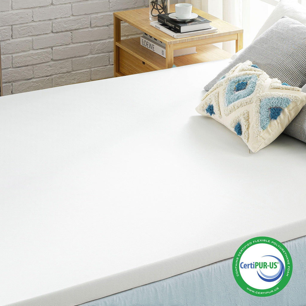 3 Inch Gel Memory Foam Mattress Topper with Cover P498