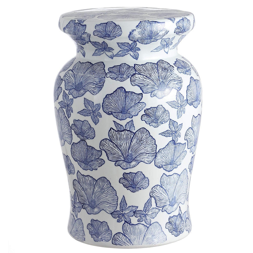 Ceramic Drum Garden Stool Side Table P28402