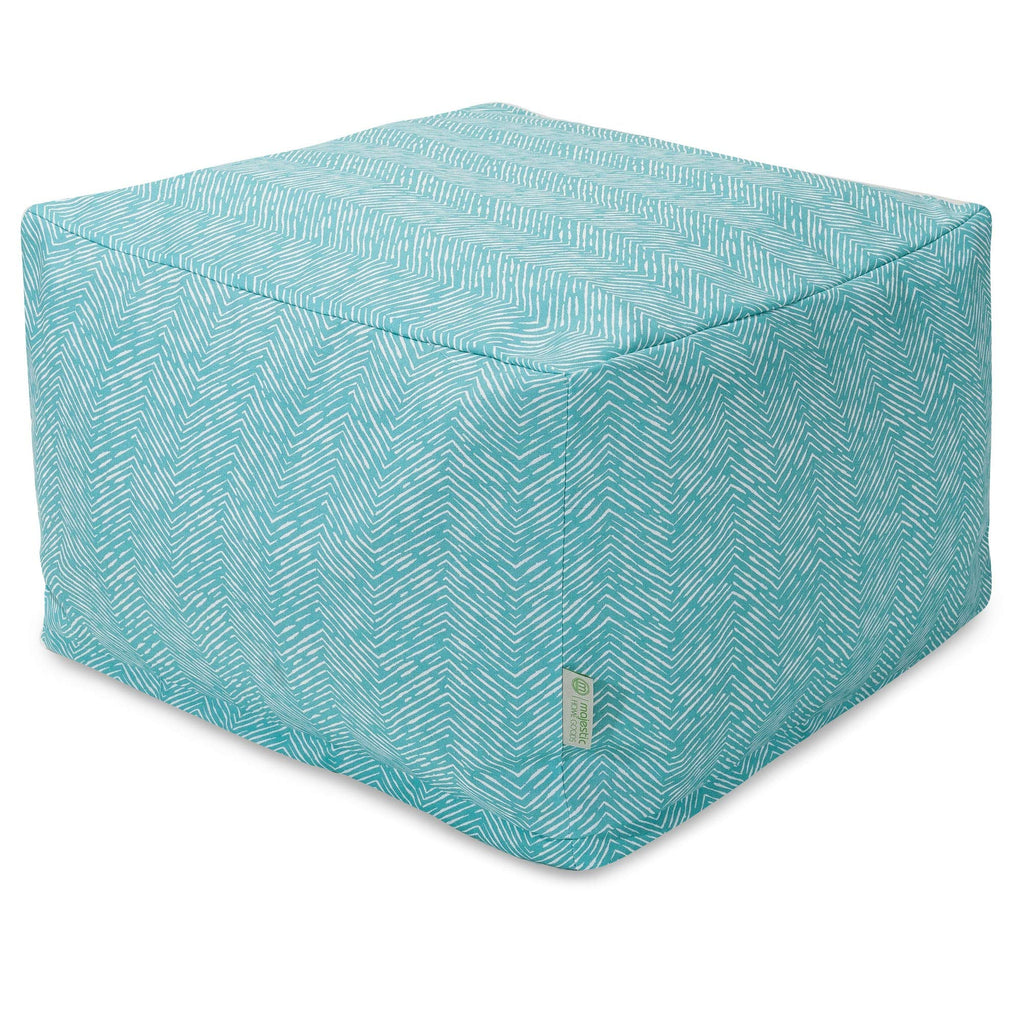Teal Large Ottoman Y67103