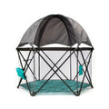 Baby Delight Go with Me Eclipse Deluxe Playard, Watercolor Stripe Base → Watercolor Stripe Playard L687059